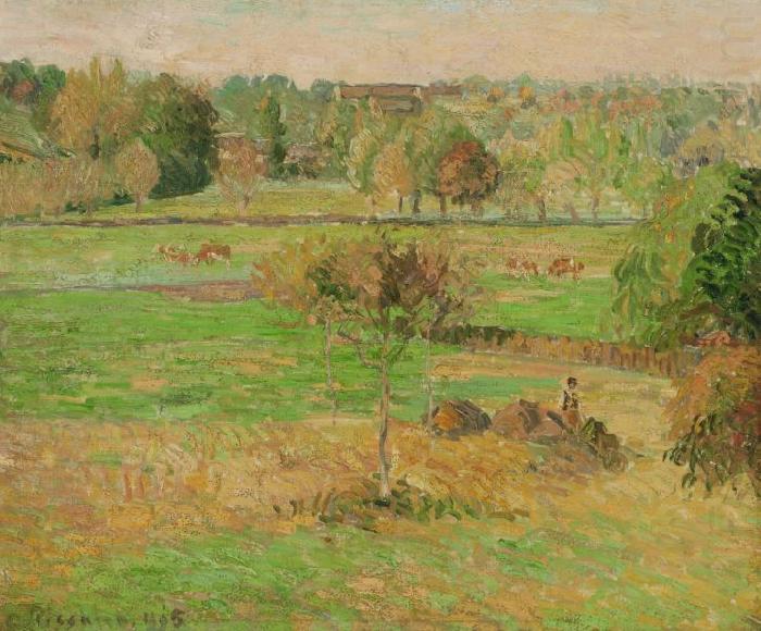 Camille Pissarro Autumn in Eragny china oil painting image